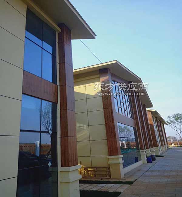 钢结构木纹漆厂家施工队 艺佳建材以专业高效打造经典工程